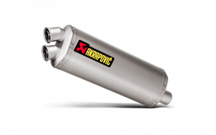 Akrapovic Slip-on Line Titanium met E-keur Honda CRF 1000 Africa Twin 2016 > 2017